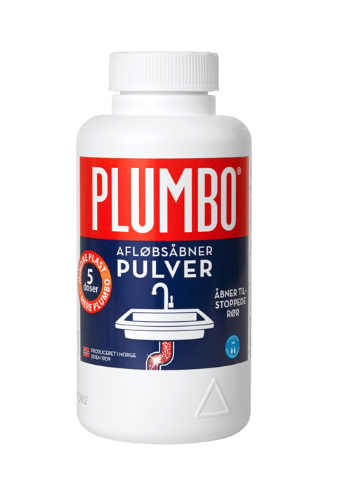 Plumbo Afløbsåbner Pulver 600 g